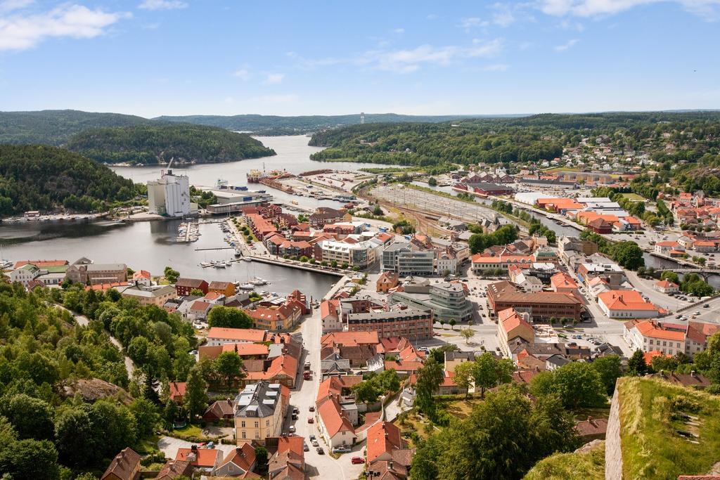 Thon Hotel Halden Exterior foto