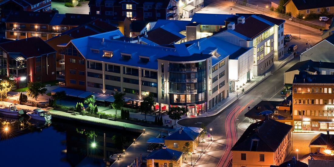 Thon Hotel Halden Exterior foto